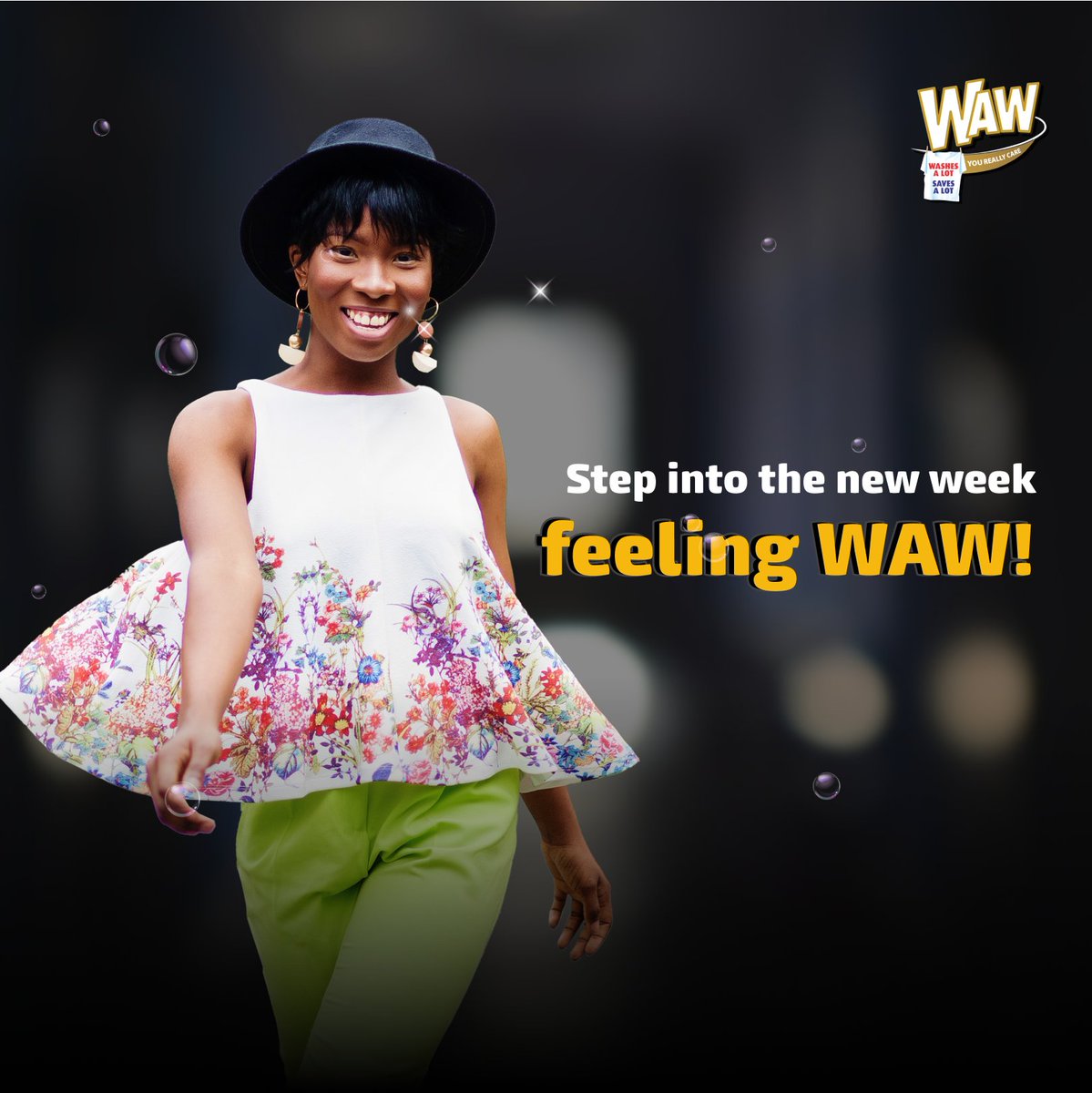 wawnigeria's tweet photo. WAW is powerful enough to remove tough stains, leaving your clothes clean and fresh. π§Ί
It's the perfect ingredient for a confident start to your day. Use WAW and experience the amazing WAW Effect this week!
#WAW #WAWEffect https://t.co/7WBaKvIRFR