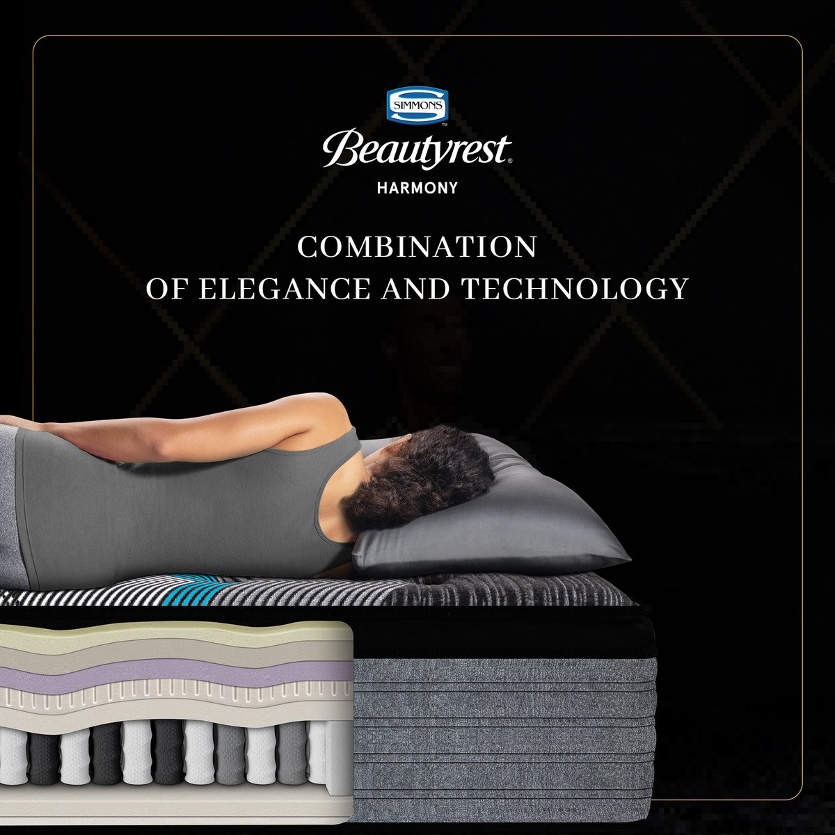 The #Harmonymattress has innovative #technology & materials for pressure-relieving #comfort & tailored #support for a cosy #sleep experience.

Visit simmonsbeautyrest.in/products/harmo…

#Stylish #Simmons #Simmonsbeautyrestindia #beautyrest #simmonsbeautyrest #VFI #Mattress #Luxuriousmattress