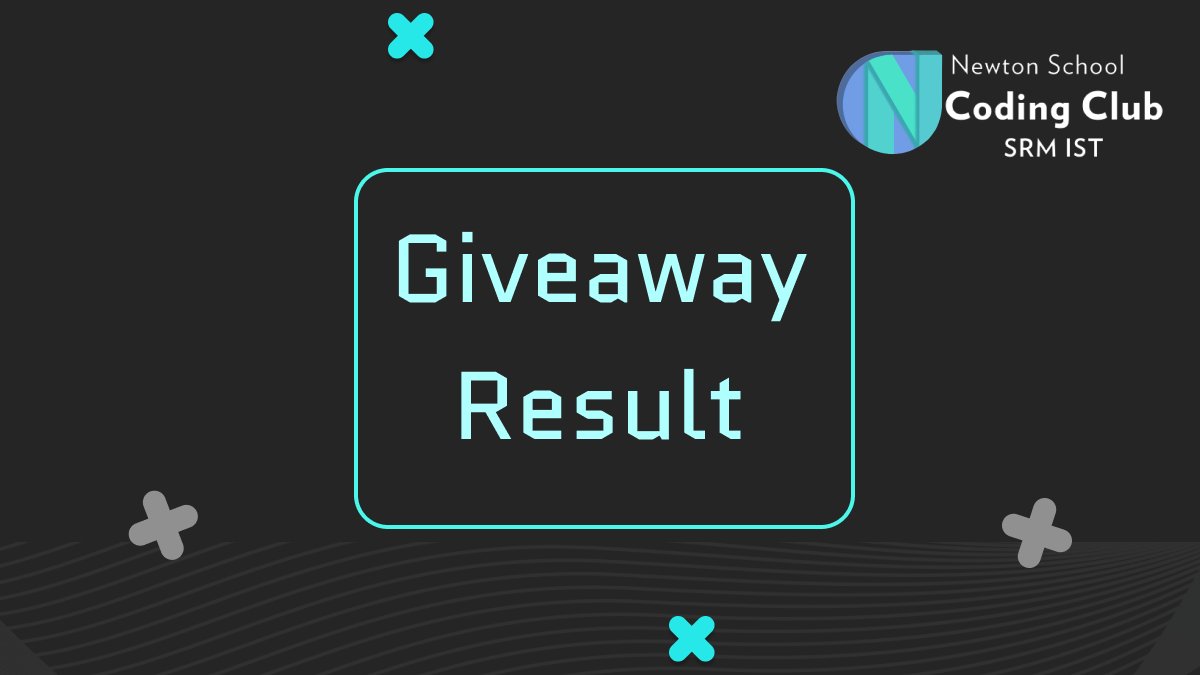 nsccsrm's tweet image. 🎉 Congratulations to the @YashJha70667415 winner of the giveaway! 🎁🎉 Enjoy your well-deserved prize🥳🎉 Wishing you endless joy . #GiveawayWinner #Congratulations #nsccsrm #Newtonite
