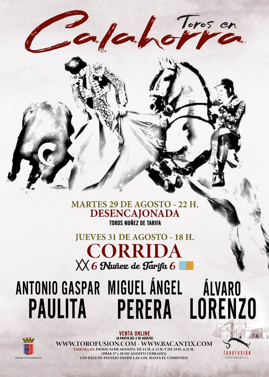 Día,Ciudad,Plaza,Cartel y Afición que me Ilusiona y Motiva!!!🍀