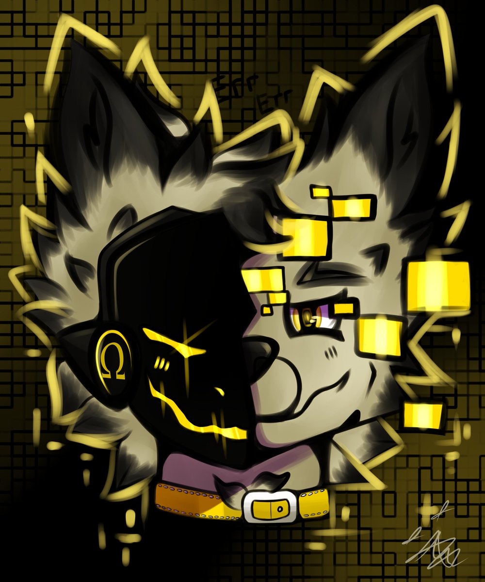 Astrwolff's tweet photo. Wolf/protogen) https://t.co/1In2dhZr2P