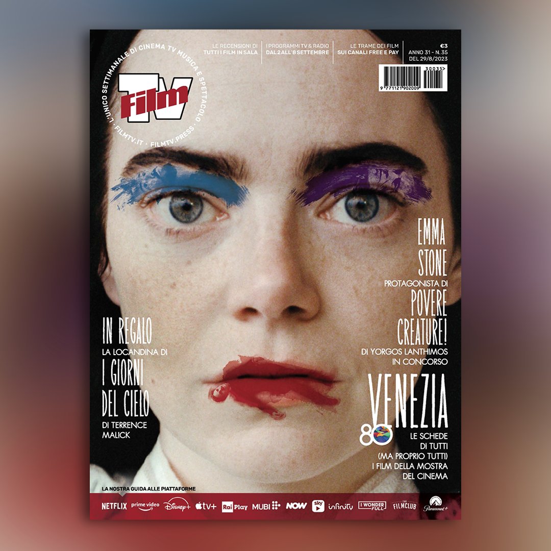 #FilmTv n° 35 è in edicola, online e in-app da martedì 29/08/2023. Scopri di più: filmtv.press/filmtv202335