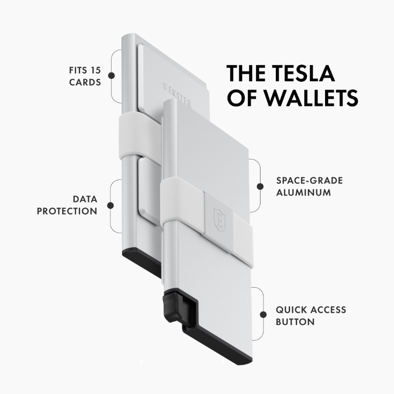 eksterwallets's tweet photo. Smart wallets for smart people 🤓💼