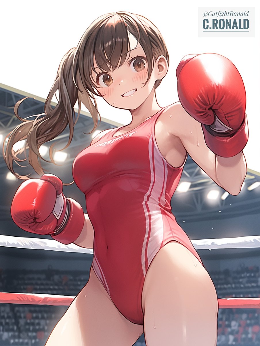 CatfightRonald's tweet photo. おはようございます。

横１つ結びも可愛いですよね。
アイ��ル感のグローブは萌えです。 https://t.co/zxLVComAgQ