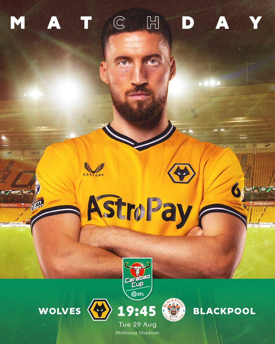 wolvesfancast's tweet image. 🐺 👕  #WWFC GIVEAWAY

IF, Matt Doherty starts vs Blackpool in the Carabao Cup we&apos;ll giveaway a brand new Wolves home shirt.

❓️ To Enter:
🔁 Retweet this Post 
✅️ Follow @WolvesFancast

☆ Entries close 29/8/23 6:30pm
● Double entry if you follow the marvelous @munnayi 🎨