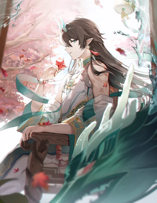 #HonkaiStarRail #IMDanHeng #丹恒コレクション #단항컬렉션 【impressive DanHeng】Imbibitor Lunae drawn in the noble style