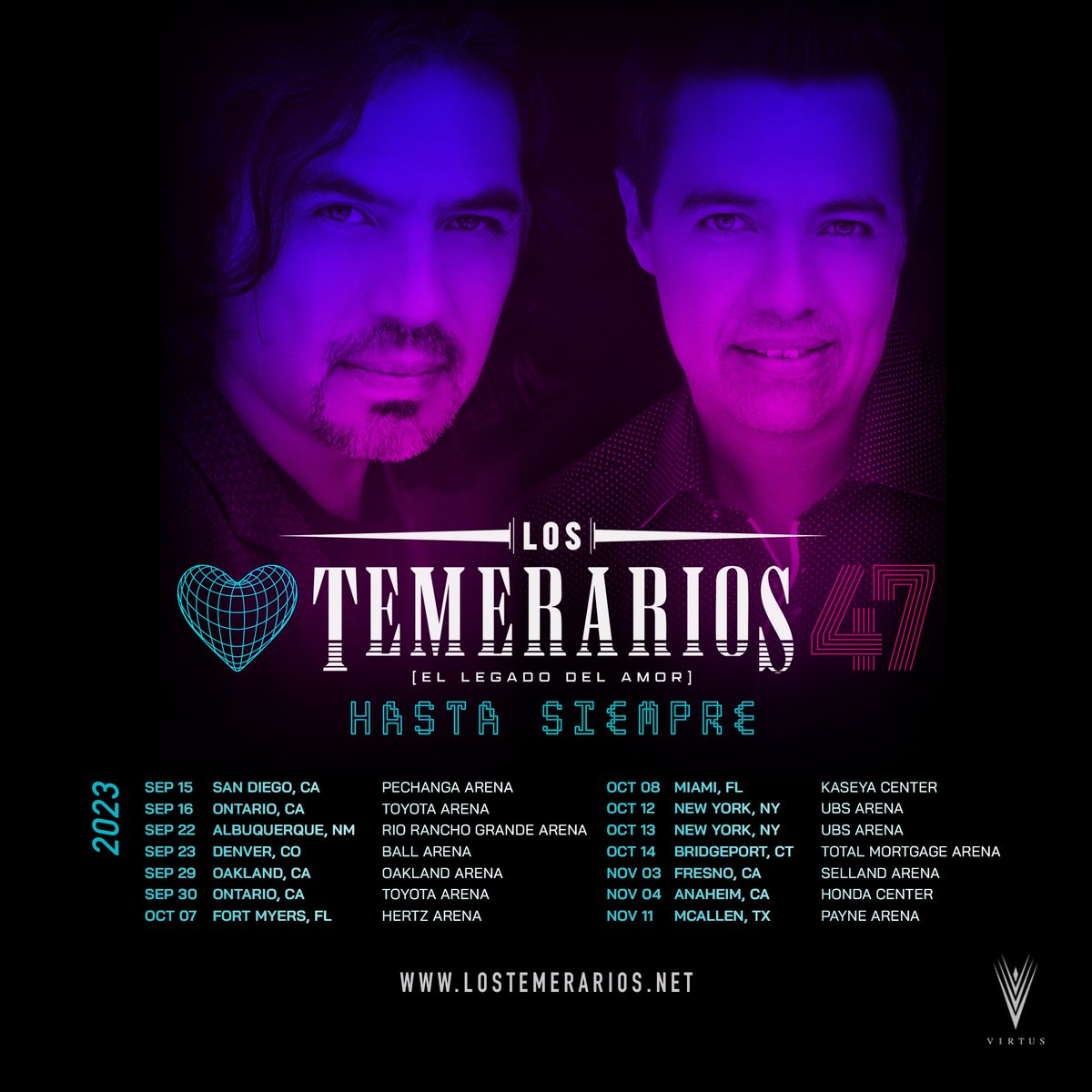 Los Temerarios tweet media