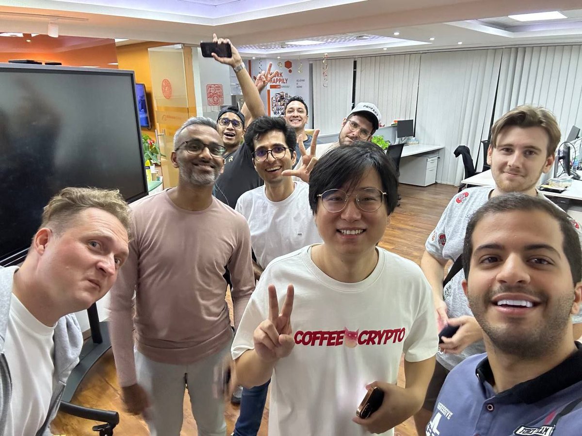 coffeecryptodxb's tweet photo. Summer is coming to an end. Do you know what that means for you, nerdy crypto enthusiast? 

Coffee With Crypto Meetups are back!👏🎉🎊🔥

Our inaugural gathering was amazing! 

From now on, every Sat, we'll be waiting for you in Alibaba's office, Single Business Tower, 36 floor. https://t.co/PLh0ljhhC4