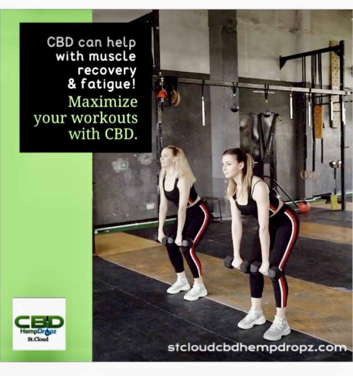 CBDofstcloud's tweet photo. #DidYouKnow that #CBD can help you get the most out of your #fitness routine 🏋️‍♀️ Try some water soluble #CBDoil with your #workout 🏃‍♀️ https://t.co/grpbEAvJtr 💻 #hemp #CannabisCommunity #Health #healthylifestyle #FitnessGoals #fitnessaddict #Canna #healthy #mondaythoughts https://t.co/rBCFS5XeXy