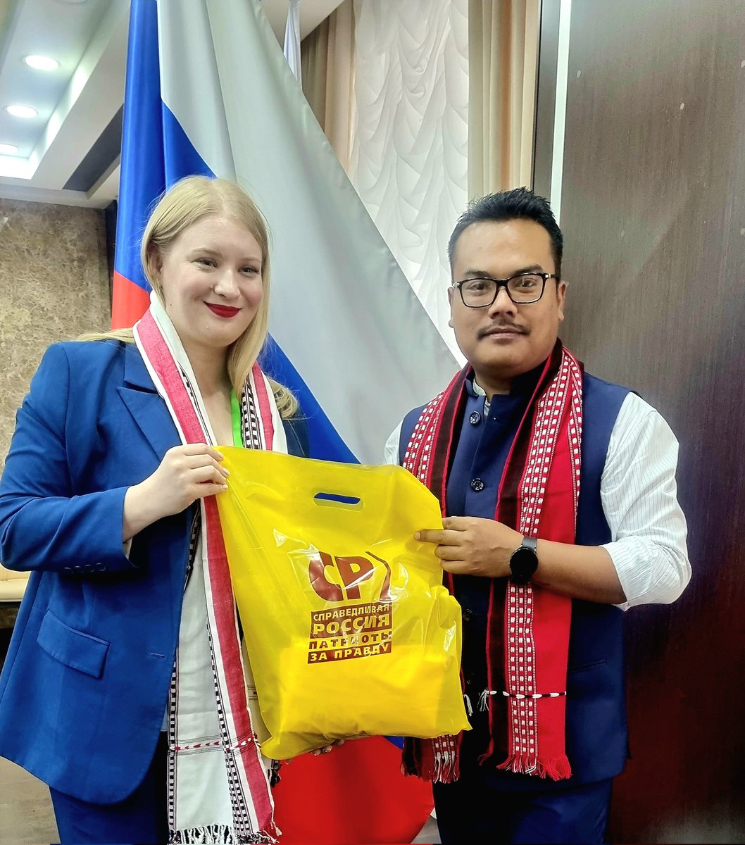 NNongpok's tweet photo. Wrapping up the  #EurasiaGlobal Summit'24. 
The Intl Congress of Youth Wings of Political Parties deliberated on wide range of important issues. Also discussed the roadmaps on which youth diplomacy needs to shape forward through common and shared interest. https://t.co/RksslBD3hv