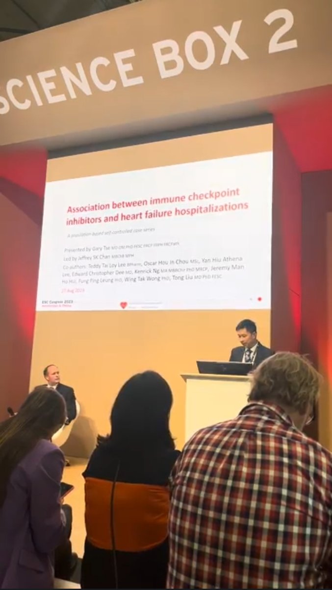 Members of our team presented their oral presentations and moderated posters at the @escardio congress in Amsterdam. @HealthcareAI_UK @GaryTse1