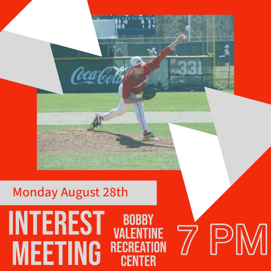 Sacred Heart Club Baseball tweet media