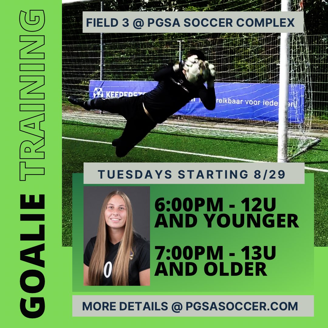 🚨ATTENTION KEEPERS🚨 
Our friend and ECU Keeper is back this season to help you hone your skills!! BLOCK your schedule and Come out on Tuesdays. 🤣⚽️
#GoStars