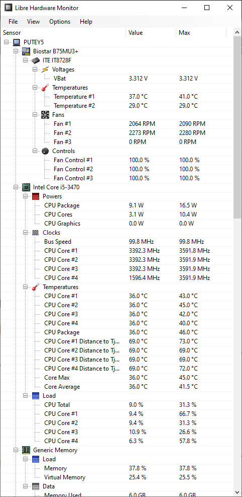 GeekOnTheLoose's tweet image. Libre Hardware Monitor v0.9.2
Free software that can monitor the temperature sensors, fan speeds, voltages, load and clock speeds of your computer. 
oldergeeks.com/downloads/file… 

#computerhardware #computing
