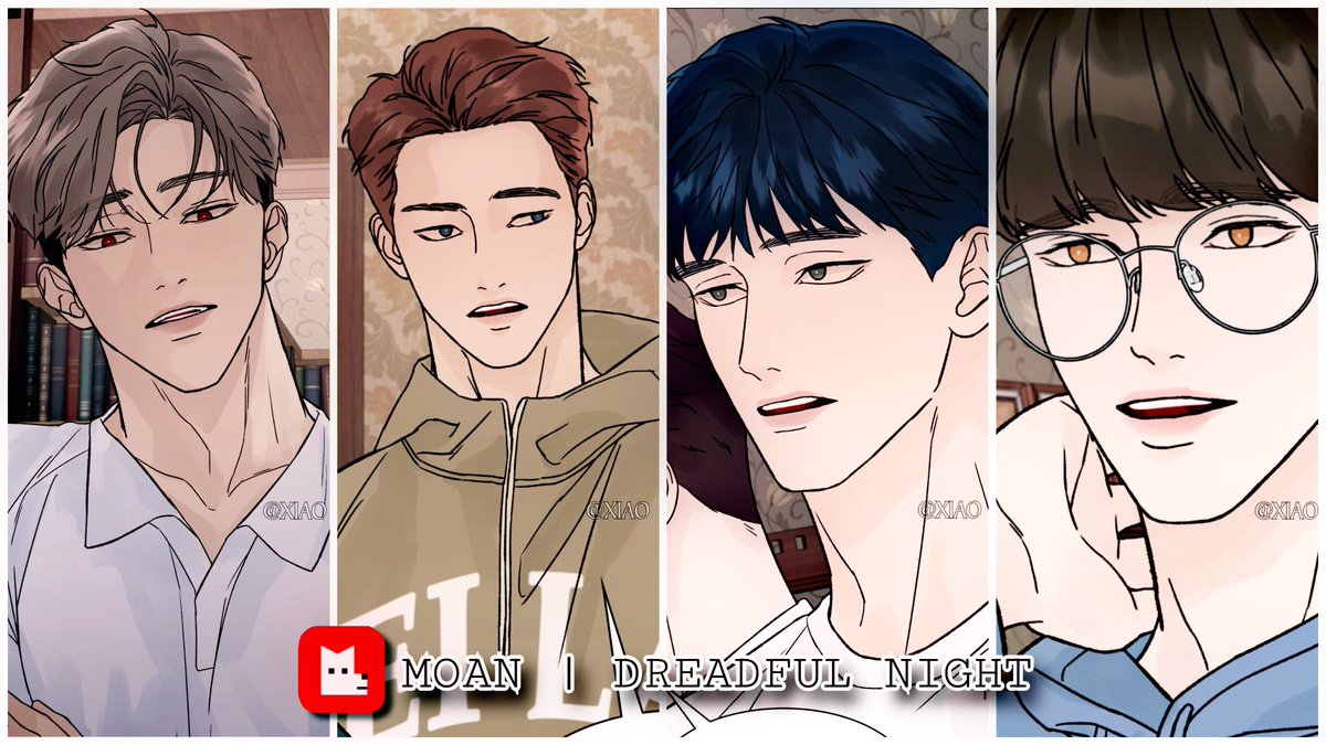 Moan’s new manhwa and it’s character is just 🧎‍♀️ #lezhin #dreadfulnight #lezhinus #blmanhwa