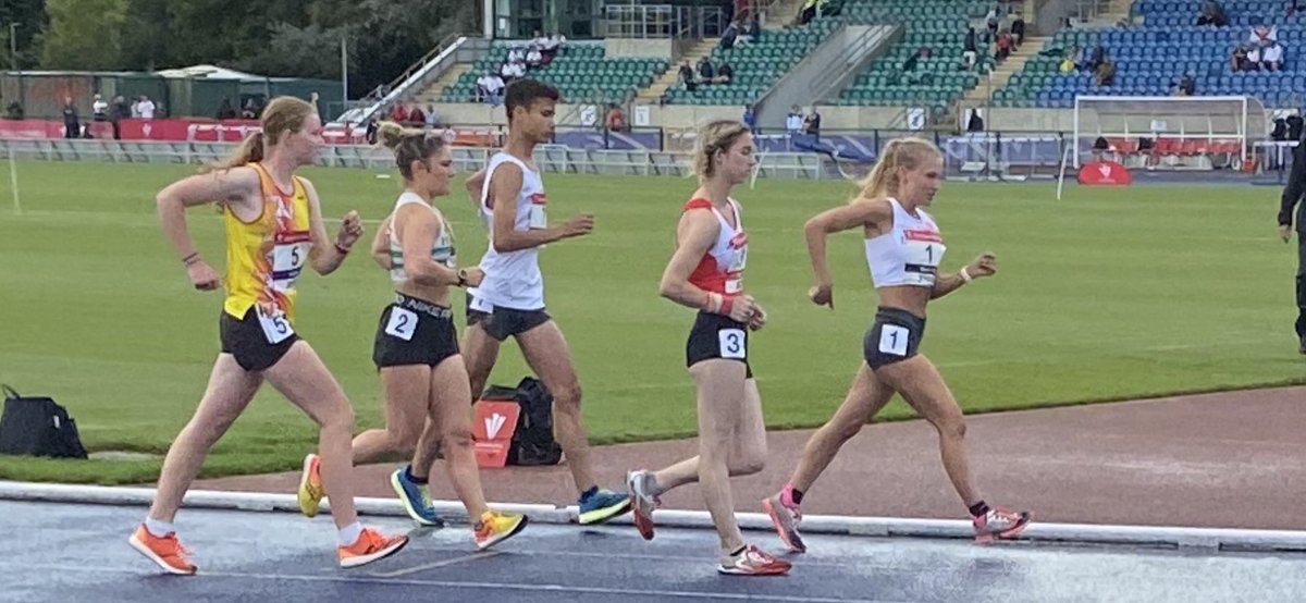 EnglandRunning's tweet photo. Jonathan Ellerton set a new PB &amp;🥇in the 5000m walk https://t.co/ew0FHUIMAZ