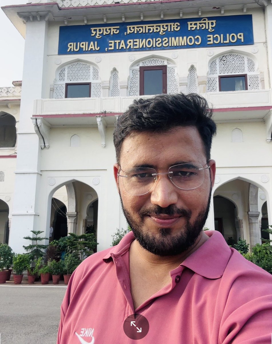 #तबादला_नहीं_तो_वोट_नहीं आंदोलन को लेकर जयपुर में धरने ,रैली की अनुमति लेने के लिए #पुलिस_कमिश्नरेट_जयपुर आया हुआ हूँ ! साथियों में हर संभव प्रयास कर रहा हूं आपसे आग्रह है आपके तबादलों के लिए आंदोलन को सहयोग करे !!