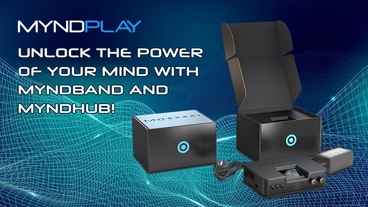 Unlock the power of your mind with MyndBand and MyndHub! 🧠 With adjustable thresholds, you can train your brain as you play. You can plug in any device, take control of compatible connected devices. Experience brain training technology today! bit.ly/3ZZ9min?utm_so…