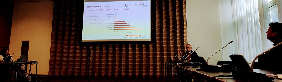 Salvatore De Rosa (@saderosa78) on Twitter photo Exciting data on journal performance presented during the #ESCCongress: #EHJOpen metrics rock! 💪
#OpenUpYourScience with #OpenAccess
<a href="/ESC_Lavinia/">Lavinia Baciu</a> <a href="/ProfMagnusBack/">Magnus Bäck</a> <a href="/maciejbanach/">Maciej Banach</a> <a href="/OUPAcademic/">Oxford Academic</a> Exciting data on journal performance presented during the #ESCCongress: #EHJOpen metrics rock! 💪
#OpenUpYourScience with #OpenAccess
<a href="/ESC_Lavinia/">Lavinia Baciu</a> <a href="/ProfMagnusBack/">Magnus Bäck</a> <a href="/maciejbanach/">Maciej Banach</a> <a href="/OUPAcademic/">Oxford Academic</a>