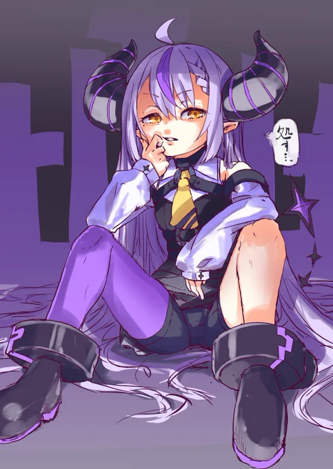 総帥の威厳 #laplus_artdesu 