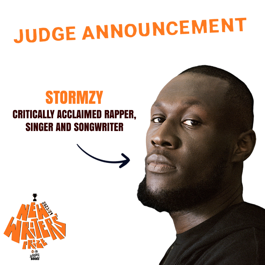 Announcing the return of @stormzy as a New Writers' Prize judge 🏆 Remember, entries close at 23:59 tomorrow on the 29th of August so make sure you don't miss out! Click here to find out more and enter: brnw.ch/21wC39k