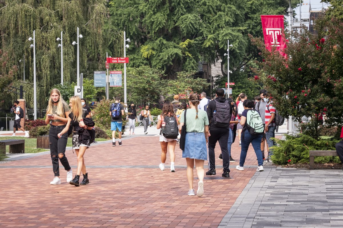 Temple University tweet media