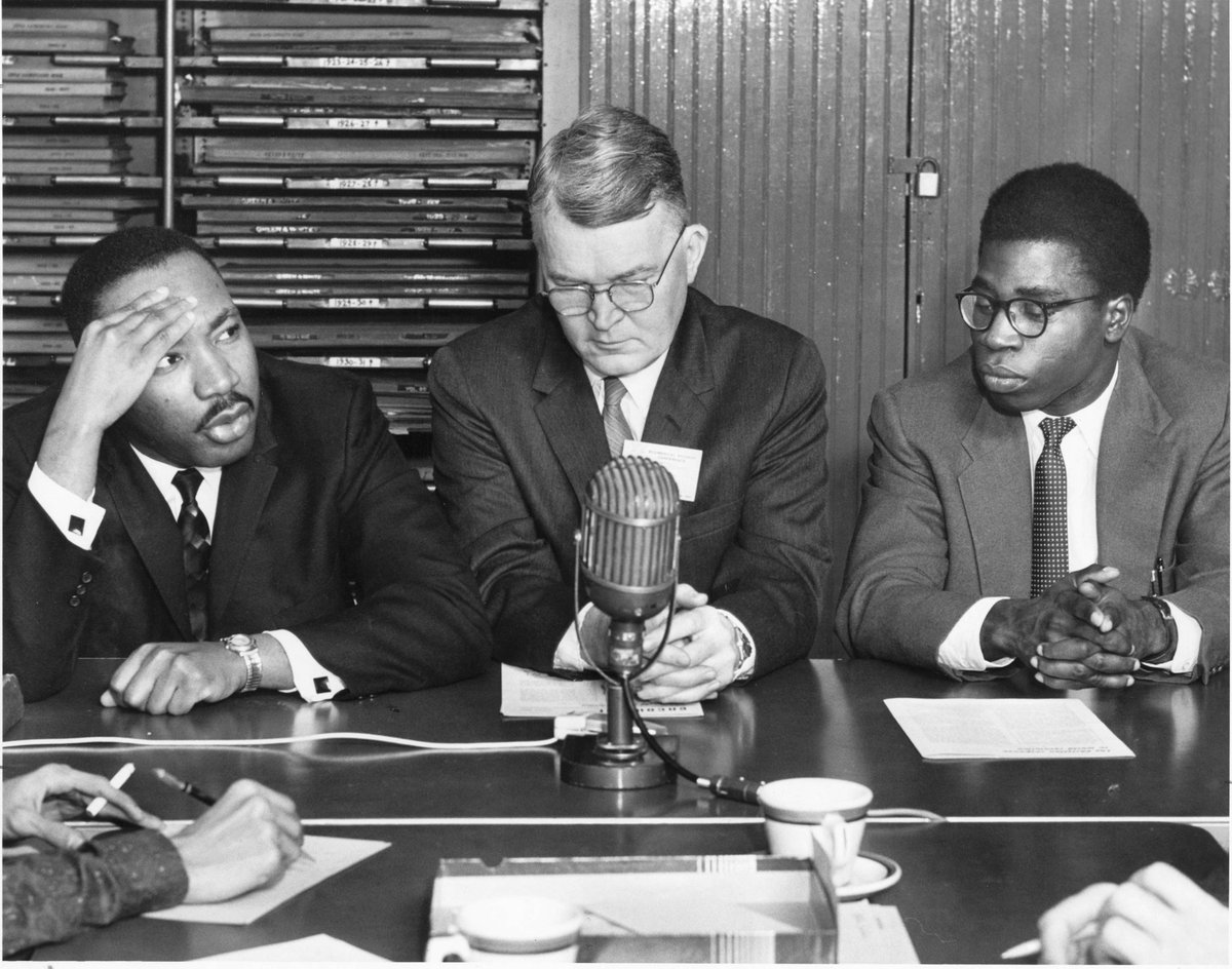 OhioHistory's tweet photo. Before Dr. Martin Luther King, Jr. delivered his famous “I Have a Dream” speech on August 28th, 1963, he visited Athens, Ohio for the 18th Ecumenical Student Conference on the Christian World Mission. Learn more about this historic event on https://t.co/UHhagbg9TB. #OhioMemory https://t.co/csNm2WewpJ