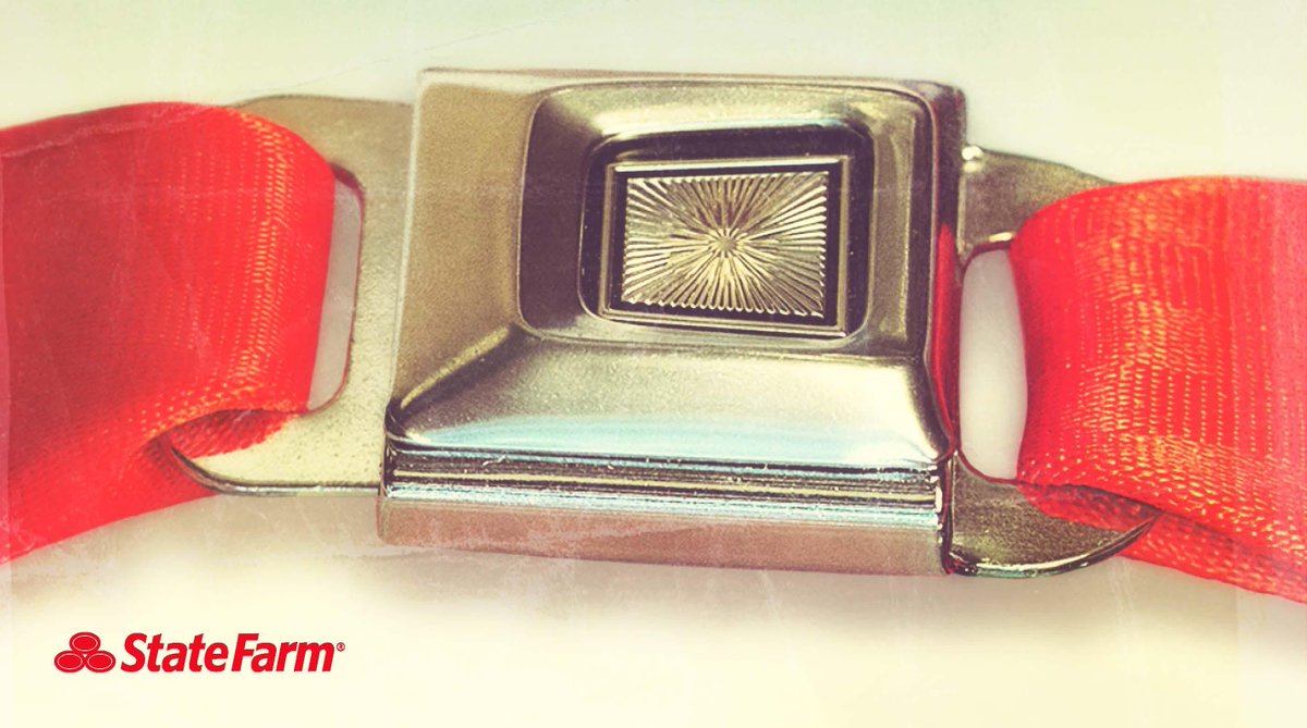 RyanStateFarmGA's tweet photo. @StateFarm has played a major role in the history of seatbelts, advocating for their use since 1955, and winning a Supreme Court case in 1983 that required manufacturers to install them in every car. Please buckle up every time. https://t.co/CEKBfddLdc