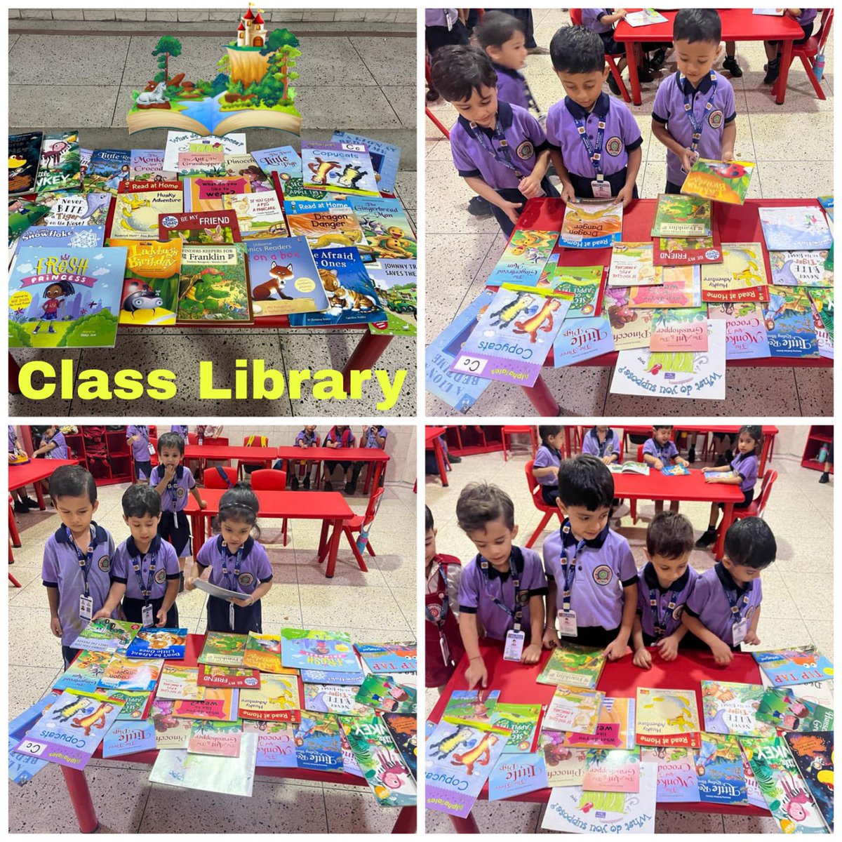 pathak_yashi's tweet photo. Balbhavanites today’s little readers getting ready for tomorrow’s leaders by enhancing their reading habits.#classlibrary #readers #readingmotivation  #NurseryStudents @BBPSMV @vividh87 @EduMinOfIndia #NEP2020 @Youth2047 @narendramodi @SDG2030 @SDGsForChildren https://t.co/tmsw9Fu0Pf