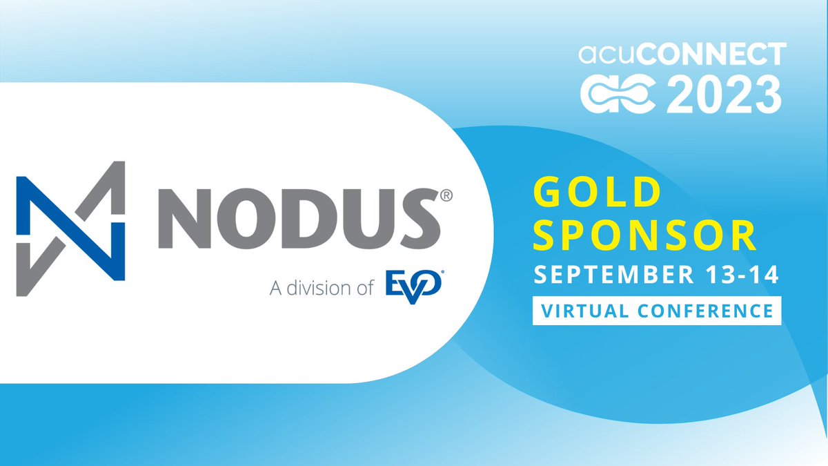 Nodus Technologies (@nodustech) on Twitter photo Our team can't wait to acuCONNECT on September 13-14! Visit our virtual booth to discover how we can streamline your business processes with AR automation tools that work with Acumatica.
Join us for free: acu-connect.com/acuconnect-202…
<a href="/acu_connect/">acu-connect</a>
#acuCONNECT #Acumatica #cloudERP Our team can't wait to acuCONNECT on September 13-14! Visit our virtual booth to discover how we can streamline your business processes with AR automation tools that work with Acumatica.
Join us for free: acu-connect.com/acuconnect-202…
<a href="/acu_connect/">acu-connect</a>
#acuCONNECT #Acumatica #cloudERP