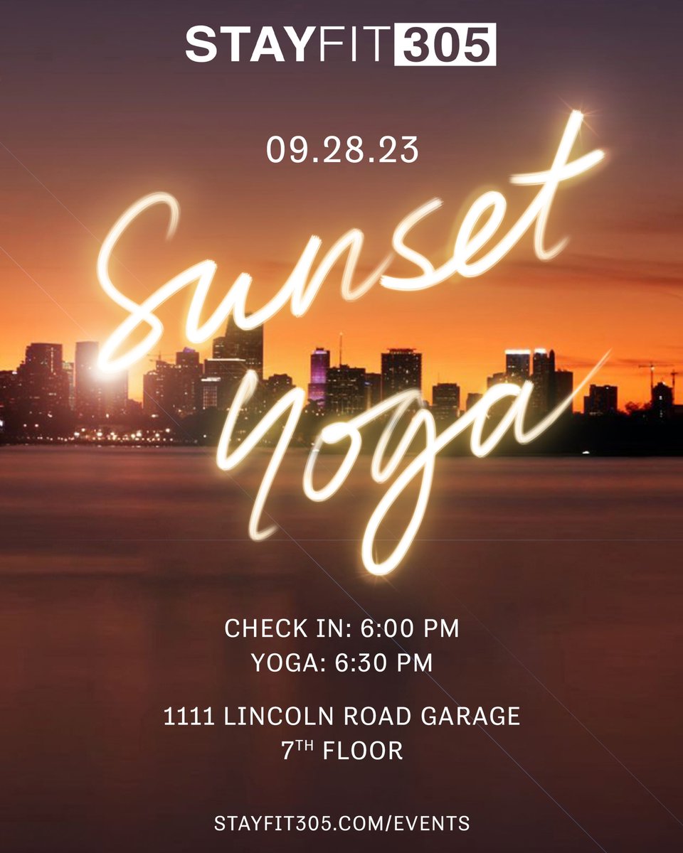 StayFit305's tweet photo. Come sweat with us, Miami! 🎟️👉 https://t.co/yqeZvs4v98 https://t.co/AV3dn8Hu5Y