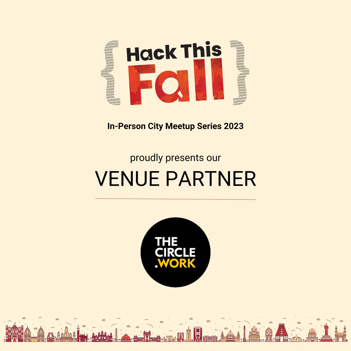 hackthisfall's tweet image. Thanks to our Venue Partner, @TheCircleWork for providing us with their awesome space to host our event and welcome our attendees at the #HTFGurugram City Meetup! 🚀 

#HackThisFall #HTFMeetups ✨