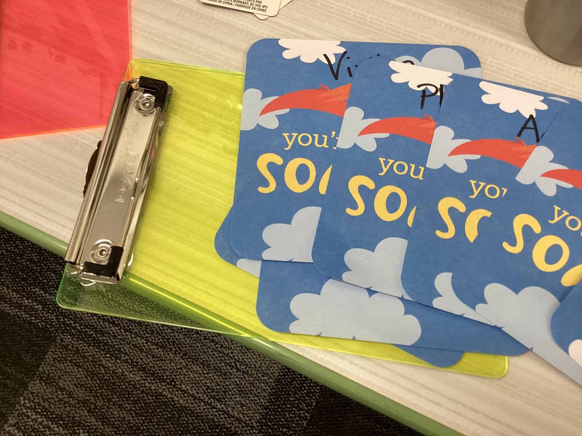 My favorite way to build relationship with kids and families- every student gets one positive note each week. I prep them with names on Monday and make sure I have an empty clipboard at the end of the week! <a href="/NKCEarlyed/">NKC Schools Early Education</a>