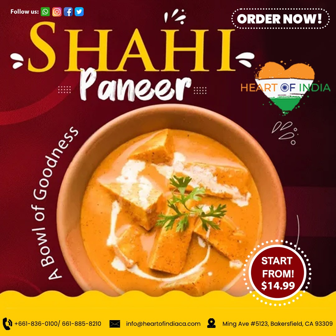 Heartofindiaca's tweet photo. For More Info - https://t.co/t1WgqvhSFK
Call us @ +1-661-836-0100/ 661-885-8210
Indian taste, Punjabi Taste
#HeartOfIndia #India #indianfood #indianrestaurant #Bakersfield #banquethall #eventincalifornia #eventvenue #partyvenue
#PartyhallBakersfield #CelebrationSpace #WeddingHall https://t.co/uxdwRKapJn