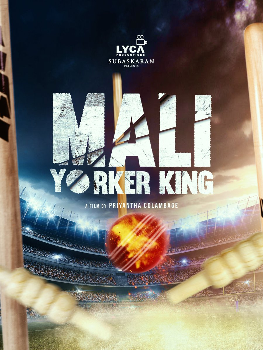 Lyca_LK's tweet photo. Wishing the Sensation from Sri Lanka, @malinga_ninety9 a very Happy Birthday! 🎂🇱🇰 To celebrate, we unveil our highly anticipated biopic - "Mali the Yorker King" 🎥 - unfolding the rise of Slinga Malinga's genius! 🫳🏻⚾💥

#HBDMalinga #Mali #TheYorkerKing #LycaProductionsLanka https://t.co/LxGzy2LHk6