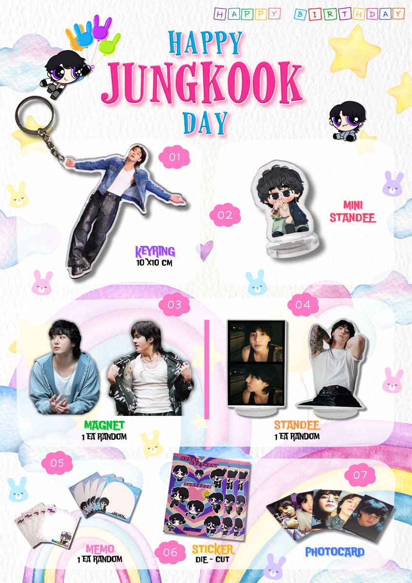 𝑷𝒍𝒔 𝒓𝒕.✿•˖*
💫♡˚ꔛ สุ่มแจก 7 set ˚ꔛ🍀

🎂◞˚꒰ℍ𝕒𝕡𝕡𝕪 𝕓𝕚𝕣𝕥𝕙𝕕𝕒𝕪 𝕛𝕦𝕟𝕘𝕜𝕠𝕠𝕜 ꒱🫶🏻🐰

⏰สุ่มวันเกิดจองกุก (01/09/23)  
🙋‍♀️แท็กเรียก รงต. 
 📮ฟลว.ส่งให้ฟรีค่ะ 🙋
✅กติกา : RT + เป็น ARMY    

#HappyBirthdayJungkook
#HappyJungkookDay 
#HappyJKDay 
#Jungkook