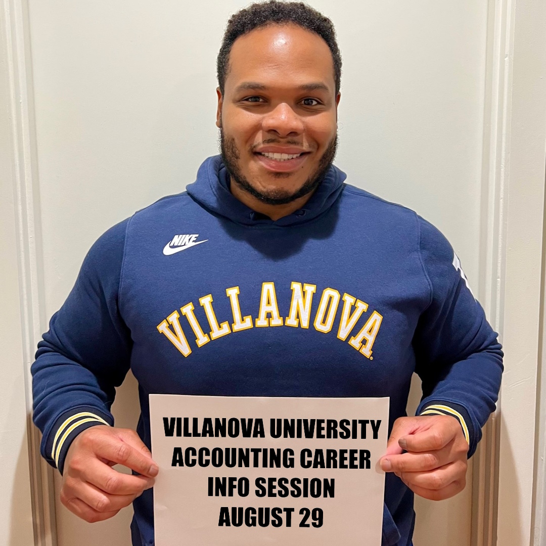 WithumCPA's tweet photo. Attention @VillanovaU University students! Withum's Ben Bliss and Devin Desmond will be at tomorrow's Villanova University Accounting Career Info Session! Take a moment to meet our team to learn more about a career in accounting and the #WithumWay! #WithumCareers https://t.co/DUm6FNl45h