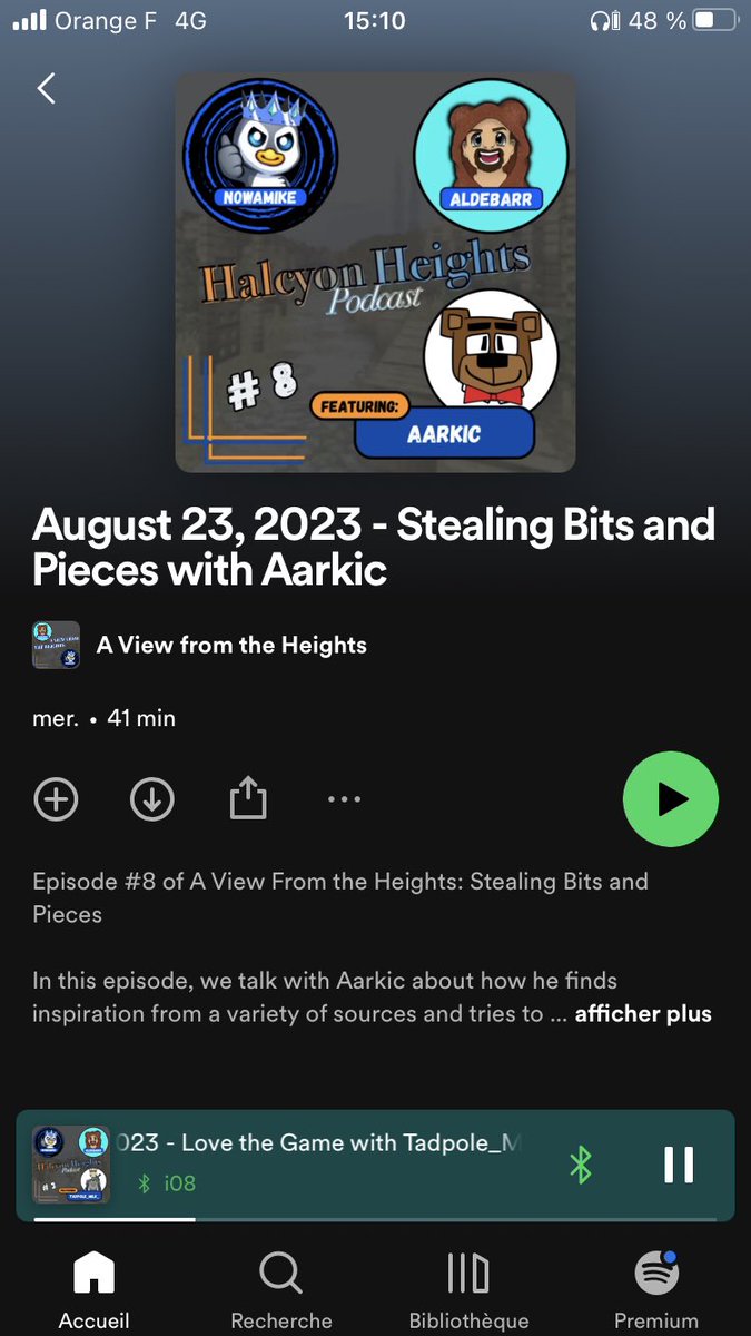 What to listen to during the vacations ? <a href="/HalcyonHeights_/">HalcyonHeights</a> Podcasts !! ❤️