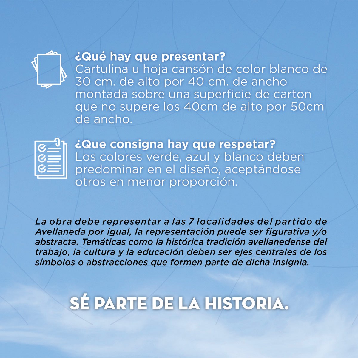 #YoQuieroAMiBandera

➡️ Lxs estudiantes de todos los niveles de cada una de las instituciones educativas públicas y privadas de nuestro municipio podrán crear su propuesta.

Aquí les contamos cómo pueden participar:
mda.gob.ar/concurso-yo-qu…