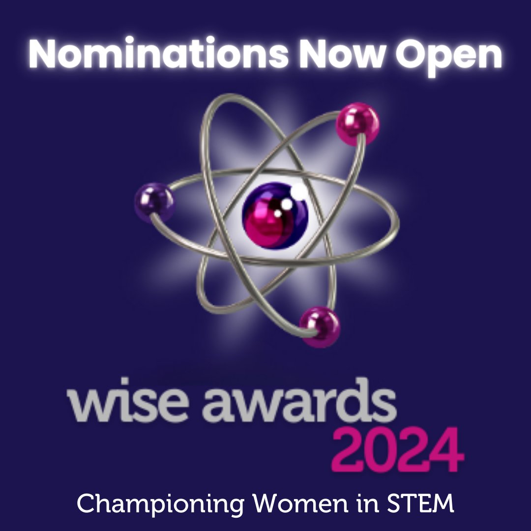 thewisecampaign's tweet photo. Nominations are open from today! Enter a submission either for yourself or for another person who you think is worth of a WISE Award 🏆

Nominate here >> https://t.co/LZ3FfdjGPq

#WISEAwards2024 #WomeninSTEM https://t.co/lrOJRGxXeJ