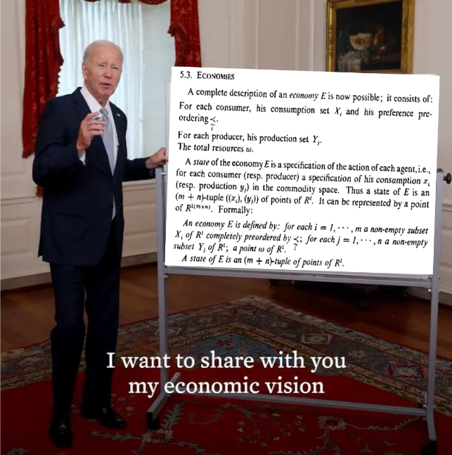 Bellmanequation's tweet photo. Laying out the economic vision in a language economists can understand https://t.co/xUevvQBeWy