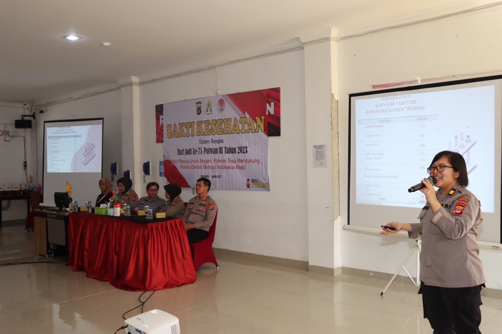 PolwanGK's tweet photo. Bertempat di Lapas Perempuan Kelas II B Yogyakarta, Polwan Polres Gunungkidul mendampingi Polwan Polda DIY melaksanakan kegiatan bakti kesehatan kepada warga binaan Lapas Perempuan Kelas II B yogyakarta dalam rangka Hari Jadi Polwan ke 75 tahun 2023. https://t.co/MbWOMkjvBl