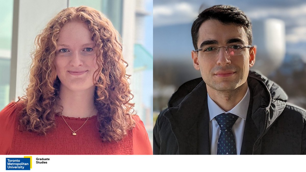 The results are in! Get to know your 2023-24 YSGS Council representatives Reese Wunsche, Biomedical Engineering MASc student, and Mechanical Engineering PhD student Behrad Ghazinouri! bit.ly/3Bp8Ekw