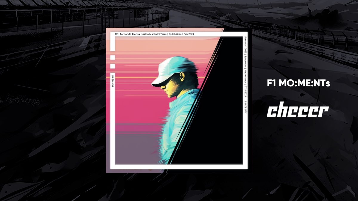 cheeer_official's tweet photo. 🏁@Max33Verstappen wins at home, securing his ninth consecutive victory at the #DutchGrandPrix👏🎉 

Are you #TeamMax or do you have a different favorite❓

Explore our special #NFTs celebrating pole positions of top drivers 🔗
https://t.co/zAXWi0PFz0

#formulaone #NFT https://t.co/bbgfy1BjZE