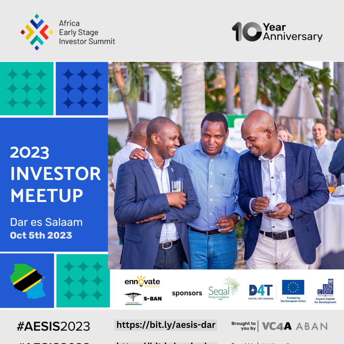 omoklin's tweet image. I&apos;m happy to be hosting #AESIS2023 Dar Es Salaam Summit again this year. Africa Early Stage Summit brings together active investors,  policy makers and ecosystem stakeholders to celebrate achievements and strengthen collaborations to accelerate capital mobilization for startups.
