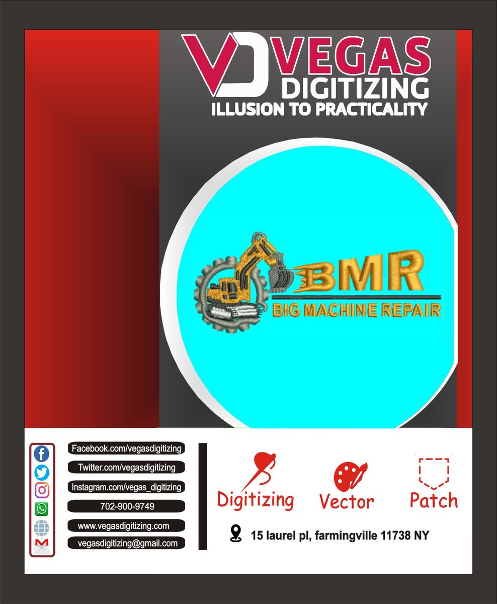 VegasDigitizing's tweet image. Get digitized your ideas into reality with our experts.

#Hat #Cap #Leftchest #Pocket #Polo #Sweatshirt #Jacket #Bag #Patch #Applique #3Dpuff #Hoodie
#vegasdigitizing #artwork #embroidery #usa #digitizing #designing #graphics #art #highquality #embroidery #digitizer