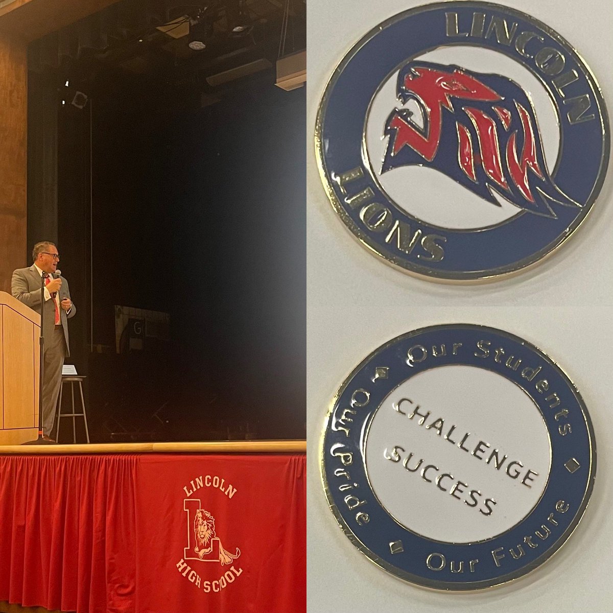 Feeling excited and grateful to be part of the fantastic work in Lincoln Public Schools. Dr. Filippelli has set the tone for the school year, Challenge Success. “Today and Always, We Challenge Ourselves for The Success of our Students!” #challengesuccess