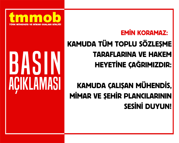 TMMOB1954's tweet photo. TMMOB Yönetim Kurulu Başkanı Emin Koramaz, kamu emekçilerinin maaş ve özlük haklarına ilişkin TİS sürecine ilişkin 28 Ağustos 2023 tarihinde bir basın açıklaması yaptı.

https://t.co/DQI9myjA0L https://t.co/ROM14hEhrQ