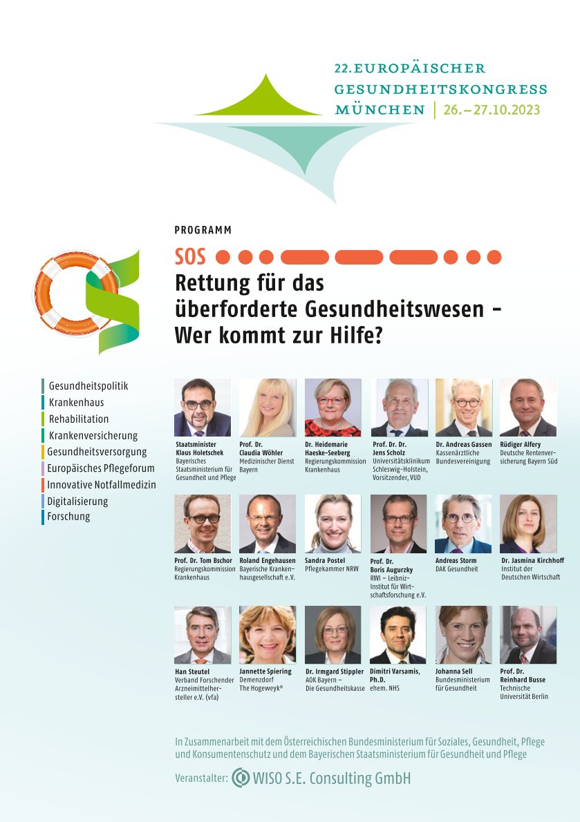 Das Programm ist da! 
gesundheitskongress.de/programm-2023.…

#egkm2023 #programm #gesundheitswesen #kongress #health #krankenhaus #pflege #reha #gesundheitsversorgung