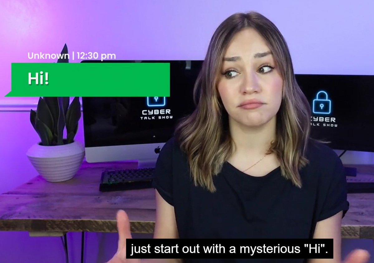 Ever received a text from a "strange number" asking for a reply or sharing a link? Think twice before responding. It’s a phishing tactic used by scammers, hoping you'll let your guard down and take the bait. More on what to look for in this video: player.vimeo.com/video/84086242…